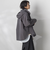 【大きいサイズ】パーテーションライトショートジャケット≪洗濯機で洗える≫
