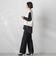 【カタログ掲載】ピクシエスタセミフレアパンツ≪洗濯機で洗える/セットアップ対応≫