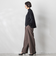 グレンチェックパンツ≪洗濯機で洗える≫