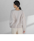 フォックスカシミヤ混ニット≪手洗い可能≫