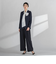 【大きいサイズ】パーフェクトジャージワイドパンツ≪洗濯機で洗える≫