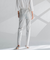 【WEB限定】デニムライクハイテンションパンツ≪洗濯機で洗える≫