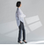【WEB限定】デニムライクハイテンションパンツ≪洗濯機で洗える≫