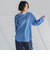 バンドカラーシャツ≪洗濯機で洗える≫