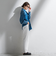【WEB限定/大きいサイズ】シェルタリングテーパードパンツ≪洗濯機で洗える≫