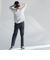【WEB限定/大きいサイズ】シェルタリングテーパードパンツ≪洗濯機で洗える≫