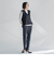 【WEB限定/大きいサイズ】シェルタリングテーパードパンツ≪洗濯機で洗える≫