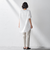 【WEB限定/大きいサイズ】シェルタリングテーパードパンツ≪洗濯機で洗える≫