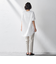 【WEB限定/大きいサイズ】シェルタリングテーパードパンツ≪洗濯機で洗える≫