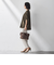 【WEB限定/大きいサイズ】シェルタリングテーパードパンツ≪洗濯機で洗える≫