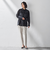 【WEB限定/大きいサイズ】シェルタリングテーパードパンツ≪洗濯機で洗える≫