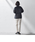 【WEB限定/大きいサイズ】シェルタリングテーパードパンツ≪洗濯機で洗える≫
