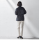 【WEB限定/大きいサイズ】シェルタリングテーパードパンツ≪洗濯機で洗える≫