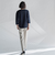 【WEB限定/大きいサイズ】シェルタリングテーパードパンツ≪洗濯機で洗える≫