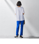 【WEB限定/大きいサイズ】シェルタリングテーパードパンツ≪洗濯機で洗える≫