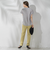 【WEB限定/大きいサイズ】シェルタリングテーパードパンツ≪洗濯機で洗える≫