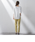 【WEB限定/大きいサイズ】シェルタリングテーパードパンツ≪洗濯機で洗える≫