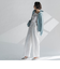 【WEB限定/大きいサイズ】シェルタリングワイドパンツ≪洗濯機で洗える≫