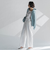 【WEB限定/大きいサイズ】シェルタリングワイドパンツ≪洗濯機で洗える≫