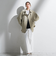 【WEB限定/大きいサイズ】シェルタリングワイドパンツ≪洗濯機で洗える≫