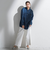 【WEB限定/大きいサイズ】シェルタリングワイドパンツ≪洗濯機で洗える≫