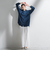 【WEB限定/大きいサイズ】シェルタリングワイドパンツ≪洗濯機で洗える≫