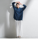 【WEB限定/大きいサイズ】シェルタリングワイドパンツ≪洗濯機で洗える≫