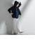 【WEB限定/大きいサイズ】シェルタリングワイドパンツ≪洗濯機で洗える≫