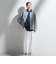 【WEB限定/大きいサイズ】シェルタリングワイドパンツ≪洗濯機で洗える≫