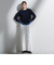 【WEB限定/大きいサイズ】シェルタリングワイドパンツ≪洗濯機で洗える≫
