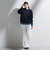 【WEB限定/大きいサイズ】シェルタリングワイドパンツ≪洗濯機で洗える≫