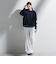 【WEB限定/大きいサイズ】シェルタリングワイドパンツ≪洗濯機で洗える≫