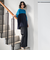 【WEB限定/大きいサイズ】シェルタリングワイドパンツ≪洗濯機で洗える≫