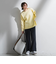 【WEB限定/大きいサイズ】シェルタリングワイドパンツ≪洗濯機で洗える≫