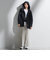 【WEB限定/大きいサイズ】シェルタリングワイドパンツ≪洗濯機で洗える≫