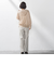【WEB限定/大きいサイズ】シェルタリングワイドパンツ≪洗濯機で洗える≫