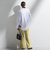 【WEB限定/大きいサイズ】シェルタリングワイドパンツ≪洗濯機で洗える≫