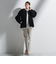 【WEB限定】シェルタリングテーパードパンツ≪洗濯機で洗える≫