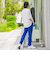 【WEB限定】シェルタリングテーパードパンツ≪洗濯機で洗える≫