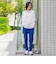 【WEB限定】シェルタリングテーパードパンツ≪洗濯機で洗える≫