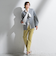 【WEB限定】シェルタリングテーパードパンツ≪洗濯機で洗える≫