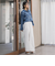 【WEB限定】シェルタリングワイドパンツ≪洗濯機で洗える≫