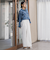 【WEB限定】シェルタリングワイドパンツ≪洗濯機で洗える≫