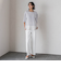【WEB限定】シェルタリングワイドパンツ≪洗濯機で洗える≫