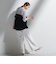 【WEB限定】シェルタリングワイドパンツ≪洗濯機で洗える≫