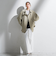 【WEB限定】シェルタリングワイドパンツ≪洗濯機で洗える≫