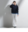 【WEB限定】シェルタリングワイドパンツ≪洗濯機で洗える≫