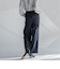 【WEB限定】シェルタリングワイドパンツ≪洗濯機で洗える≫
