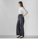 【WEB限定】シェルタリングワイドパンツ≪洗濯機で洗える≫