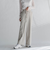 【WEB限定】シェルタリングワイドパンツ≪洗濯機で洗える≫